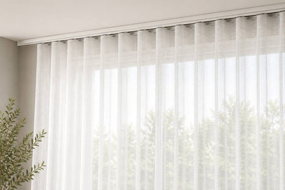 S-Fold Sheer Curtains