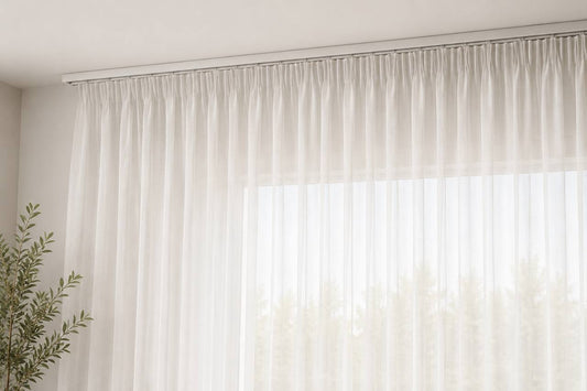Pencil Pleat Sheer Curtains