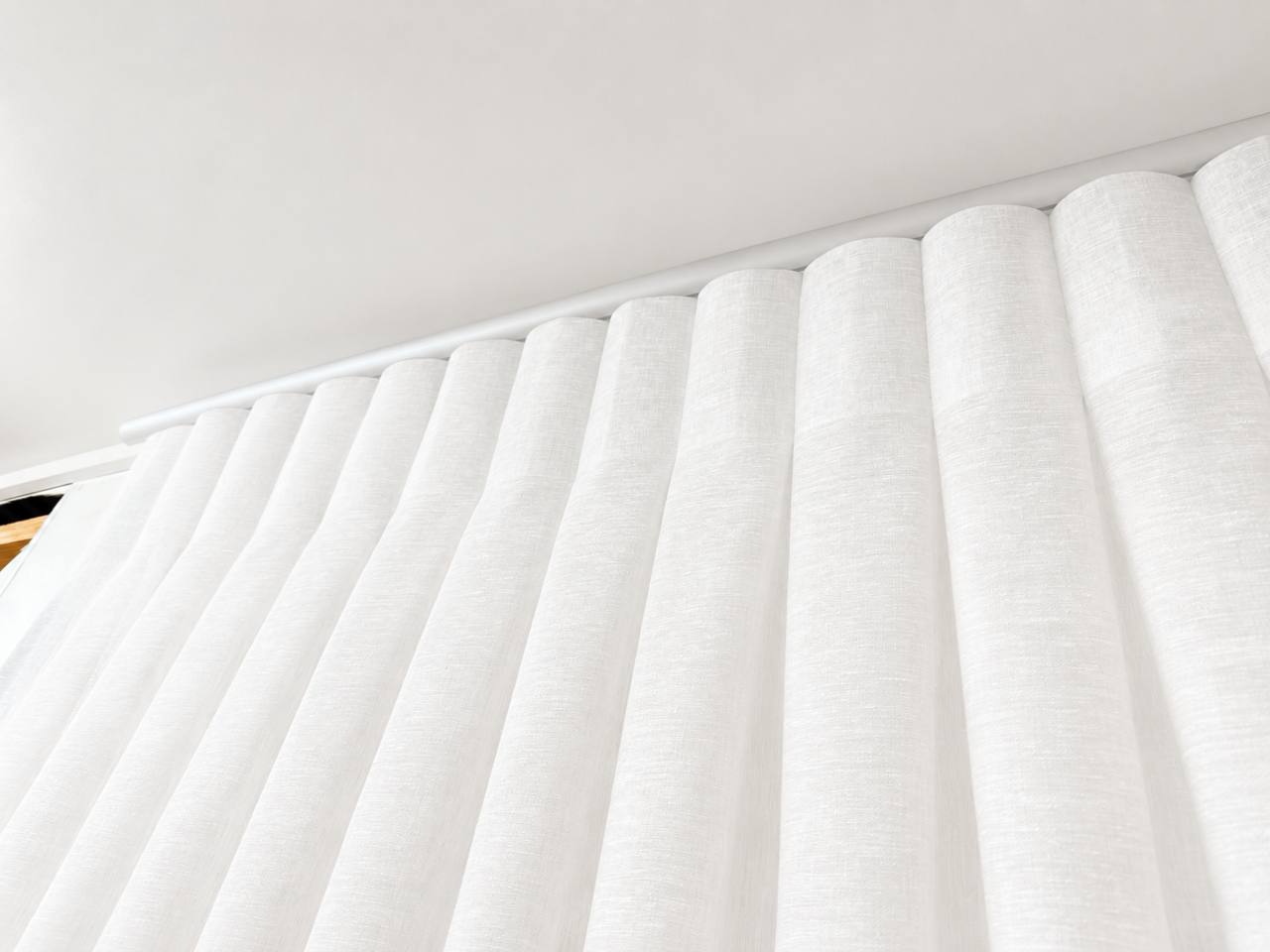 Evo Pleat Sheer Curtains