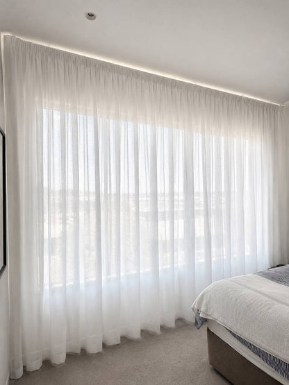 Pencil Pleat Sheer Curtains