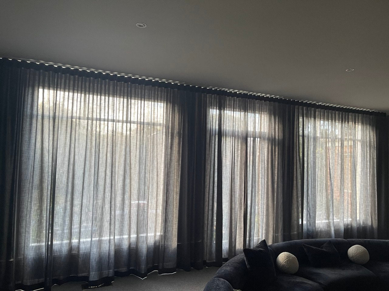 S-Fold Sheer Curtains