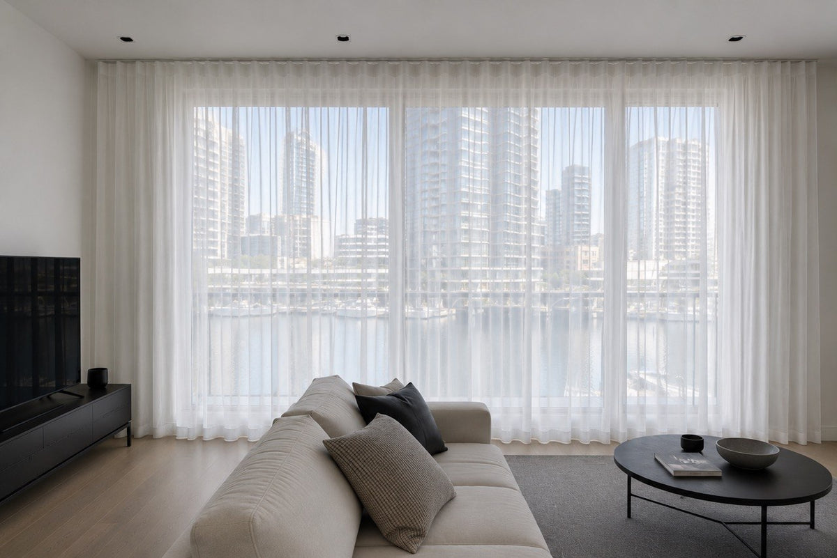 S-Fold Sheer Curtains