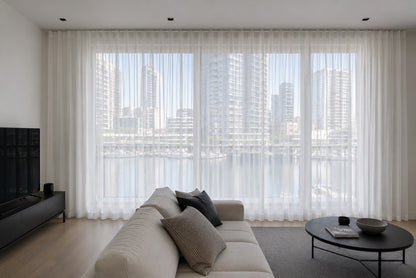 S-Fold Sheer Curtains