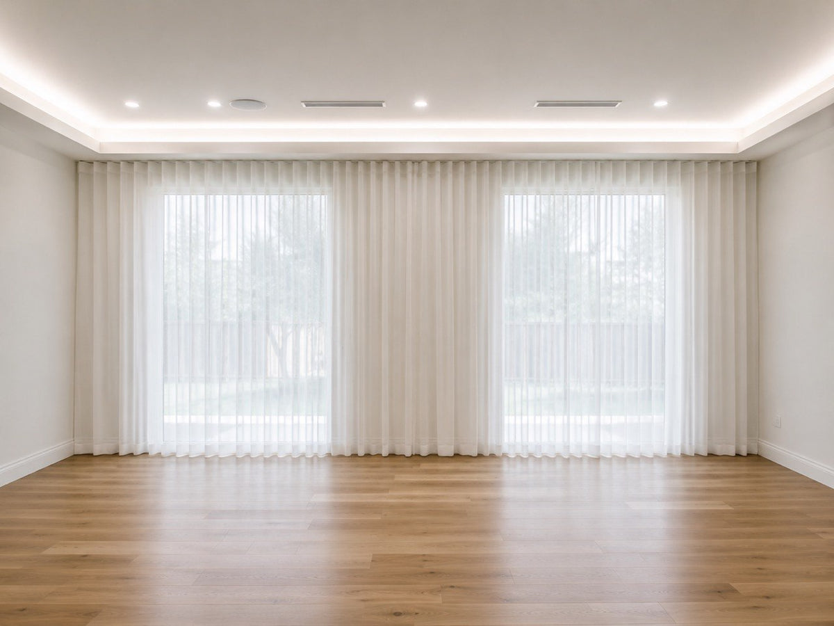 S-Fold Sheer Curtains
